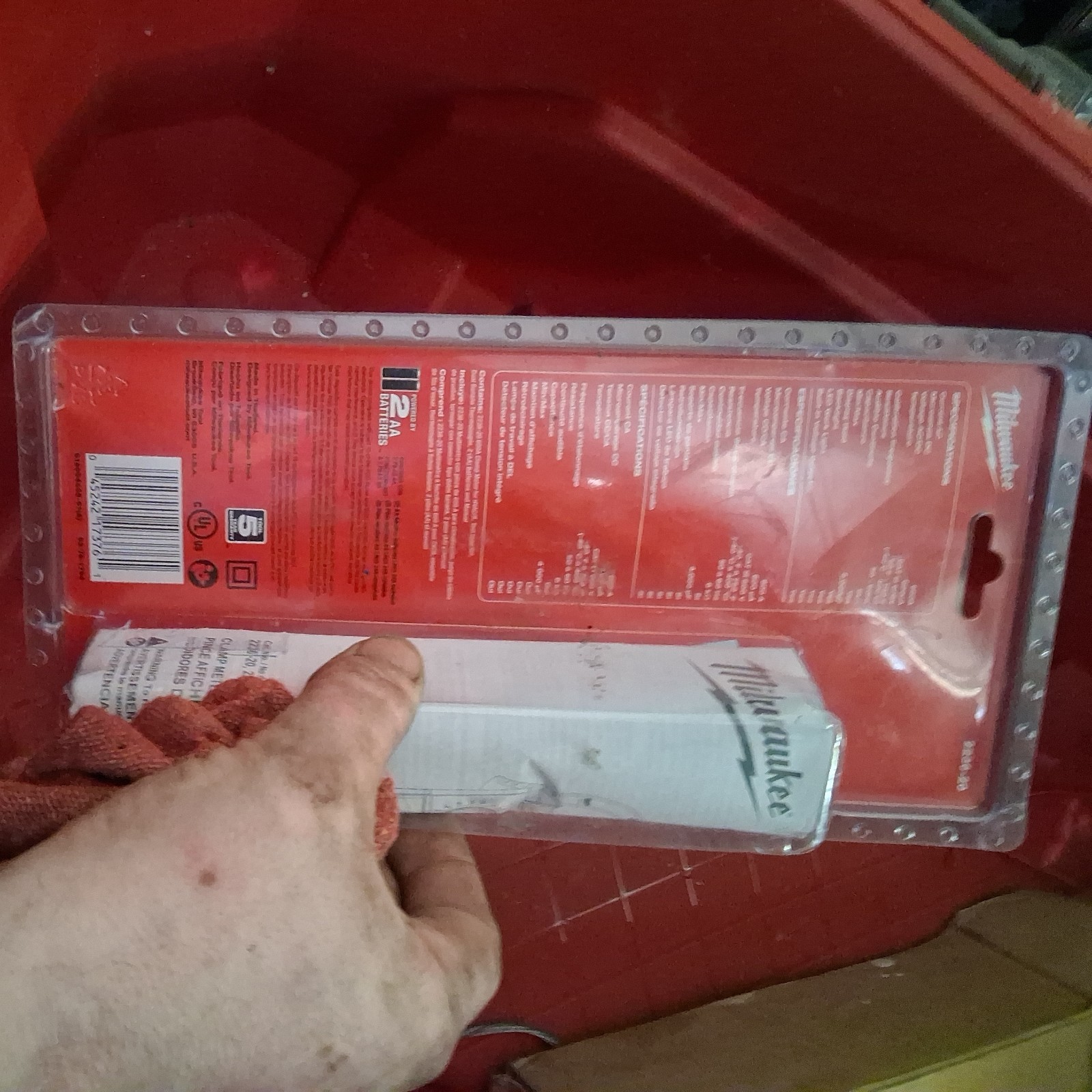 Milwaukee 2236-20 Clamp Meter for HVAC/R – Red