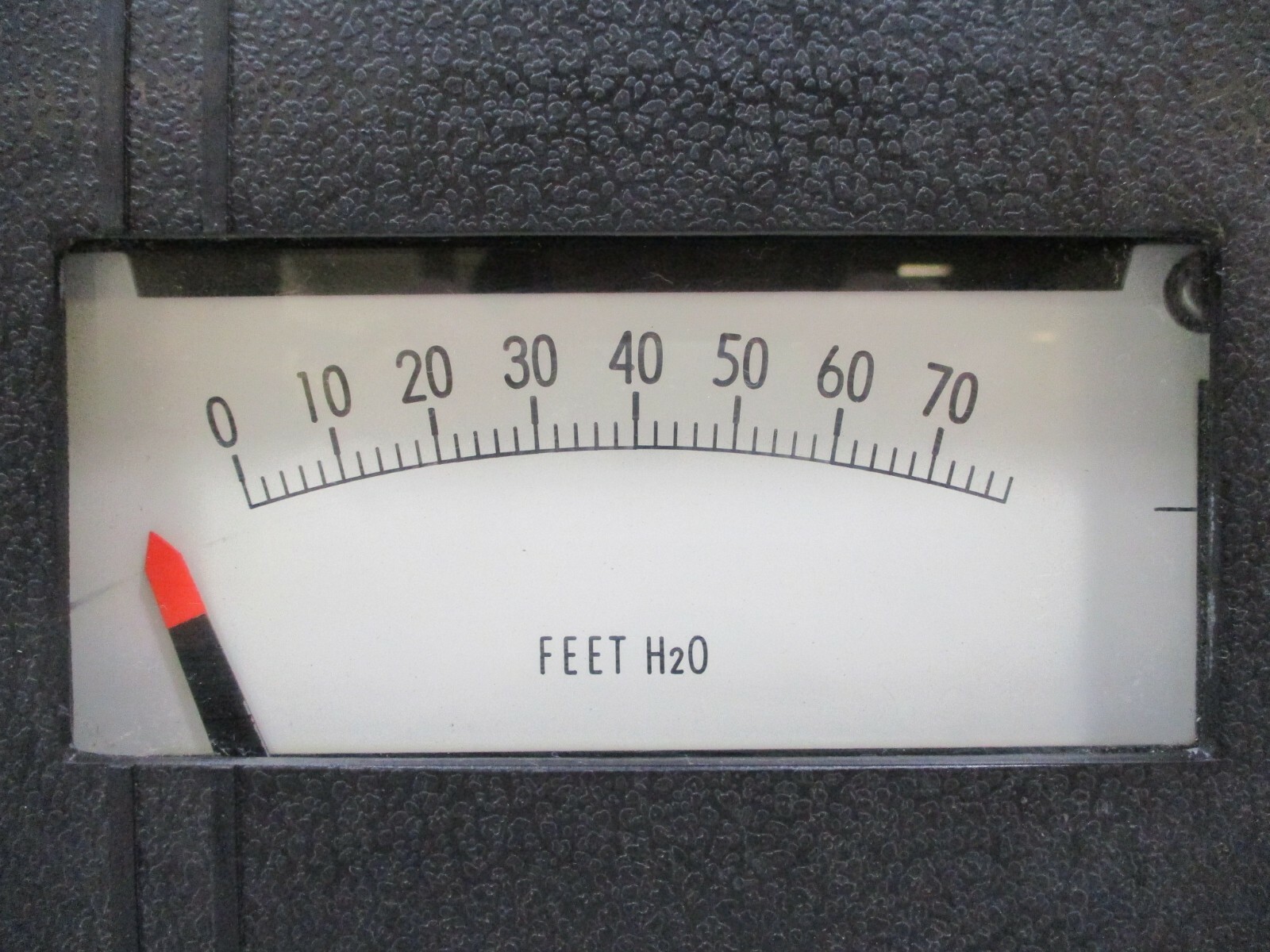 Fischer & Porter 51B1451PS H2O Feet Meter Range 4.79-81.9 Ft. WC 51 Chart