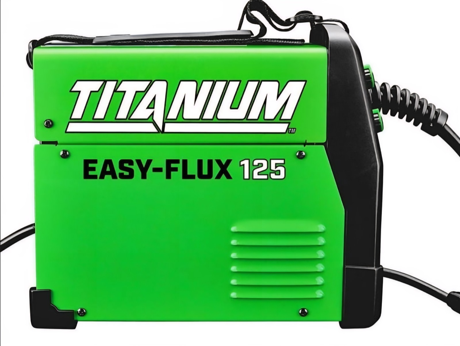 Titanium Easy-Flux 125 Inverter Power Source Wire Feeder and Gun Package New