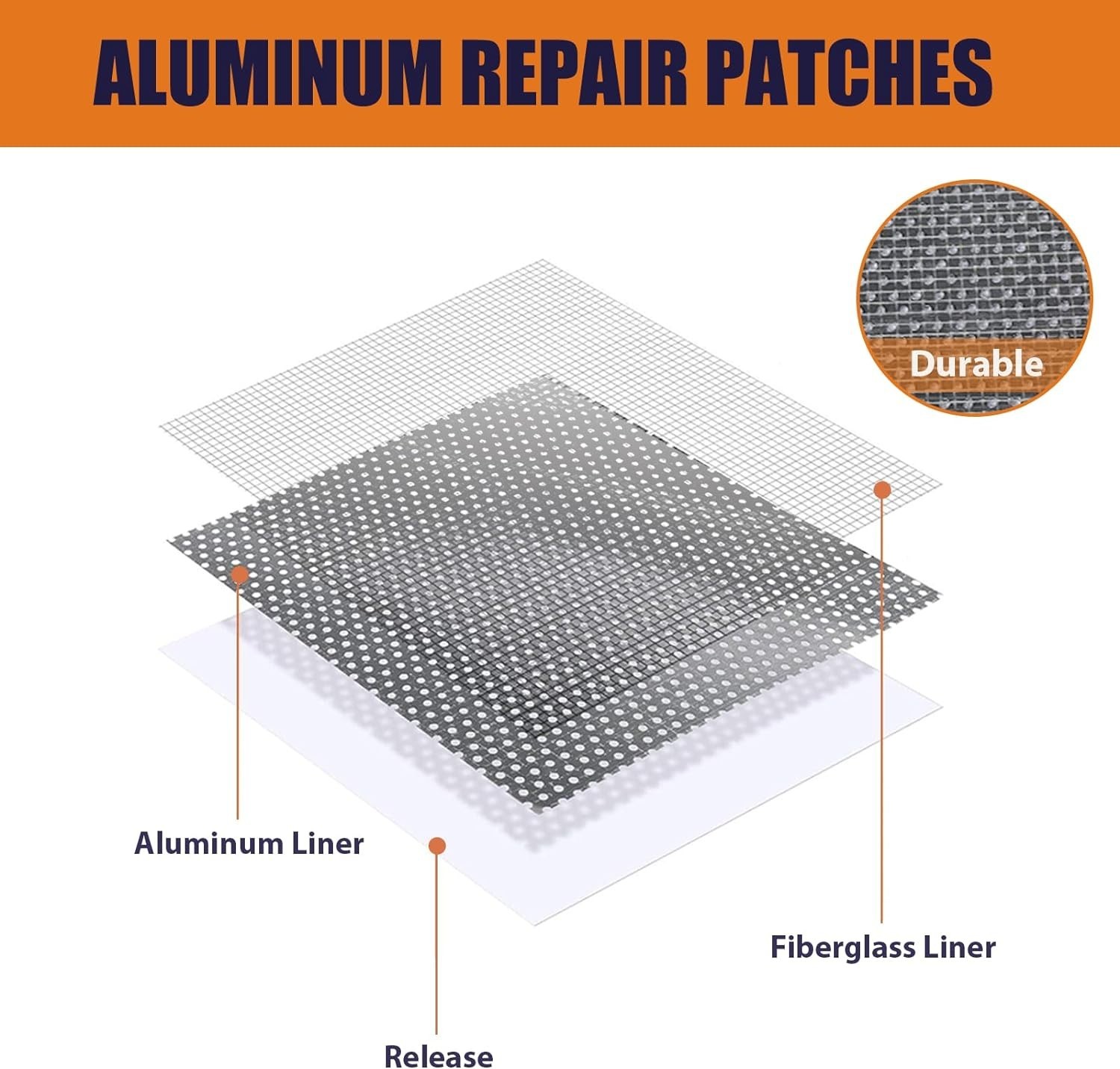 Complete Wall Surface Repair Kit: Fast-Drying White Putty & Adhesive Patches