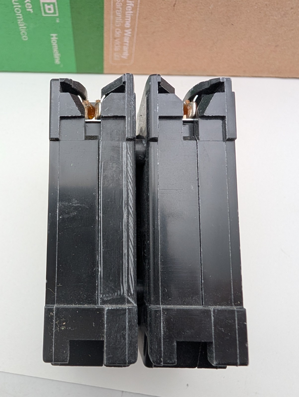 (Box of 5) Square D HOM225CP 25 A 2-Pole Circuit Breaker