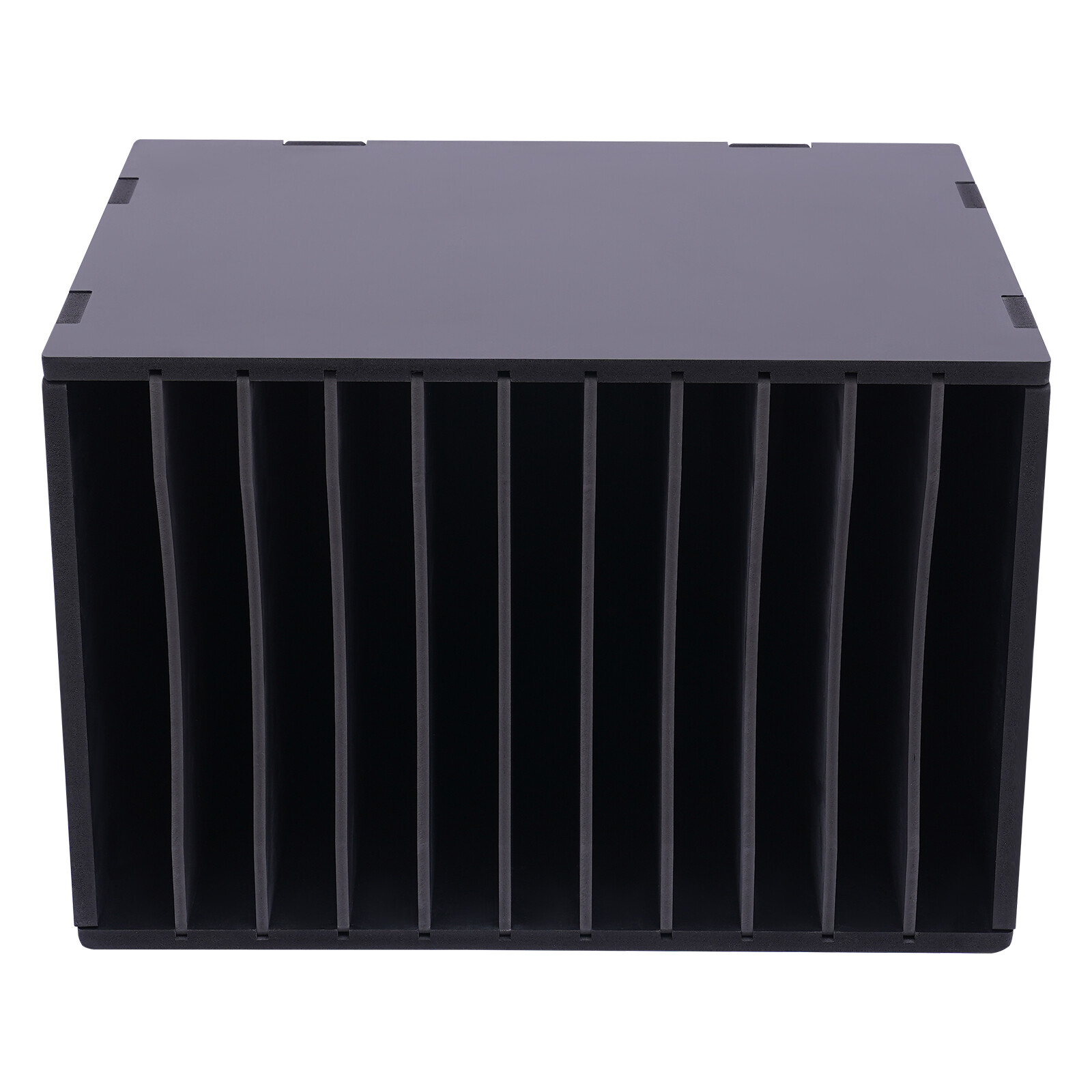11Compartment Vertical Desktop Sorter File Storage Rack Desktop Organizer Holder