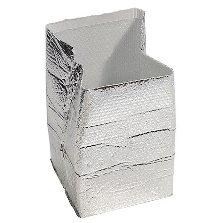 Zoro Select 56La26 Insulated Box Liner,14″L,14″W,14″H,Pk15