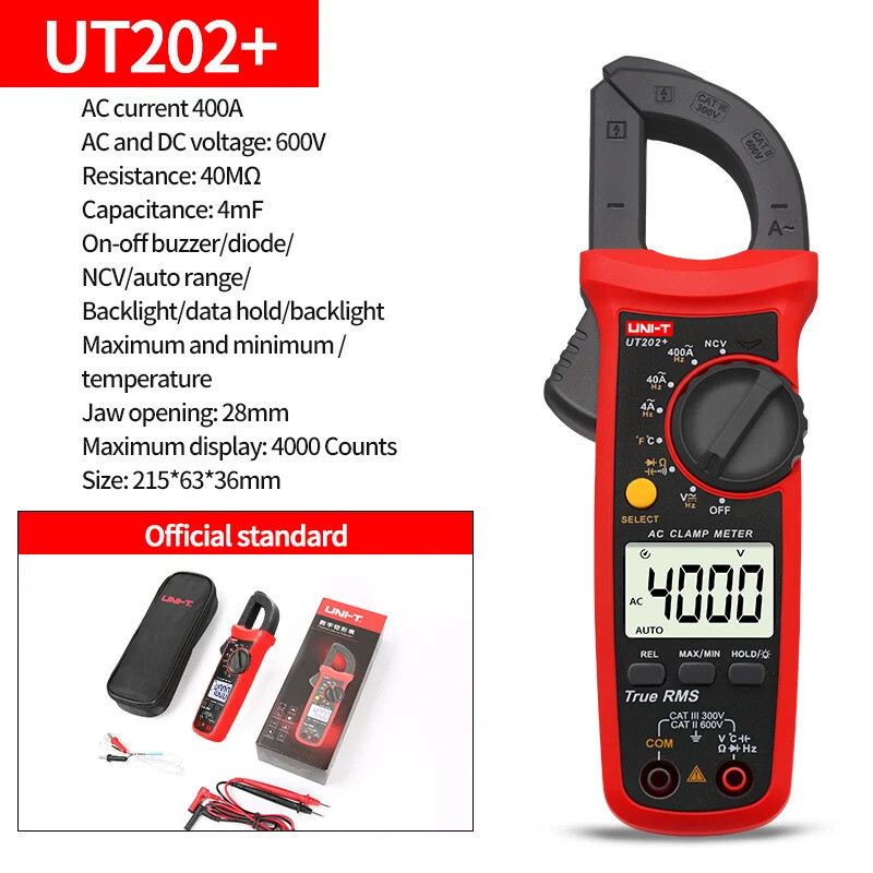 Clamp Meter Digital Tester Professional Voltmeter Pliers Ammeter Electric Tester