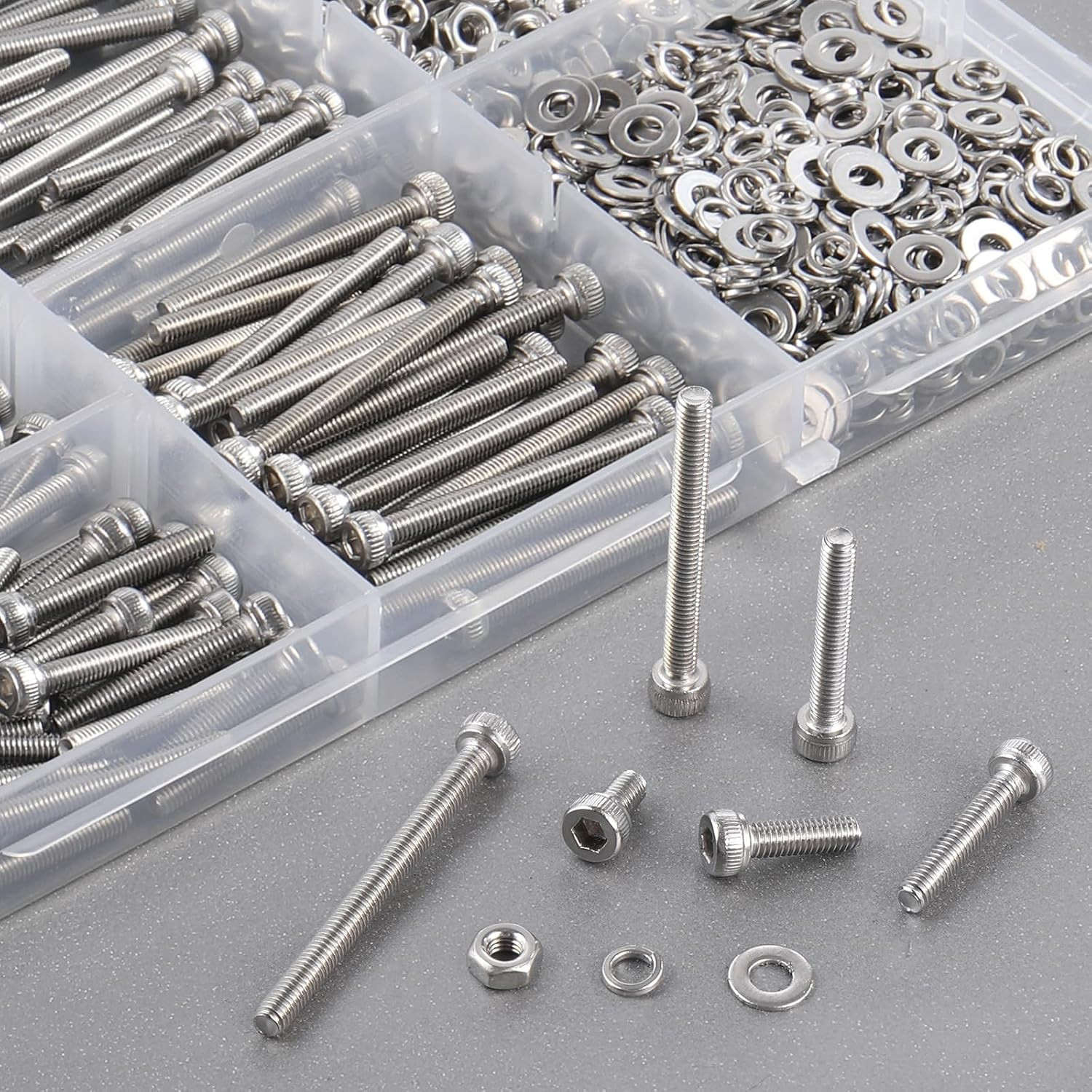 VGBUY 600Pcs M3 Screw Assortment Kit, M3 Screws (8 Sizes 6-30Mm) for 3D Printer