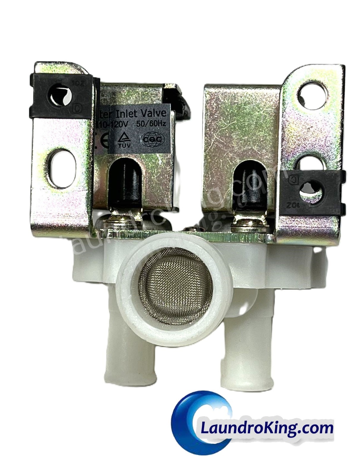 9379-183-012 WATER INLET VALVE 2 WAY 110V FOR DEXTER WASHERS WITH SPEED NUTS