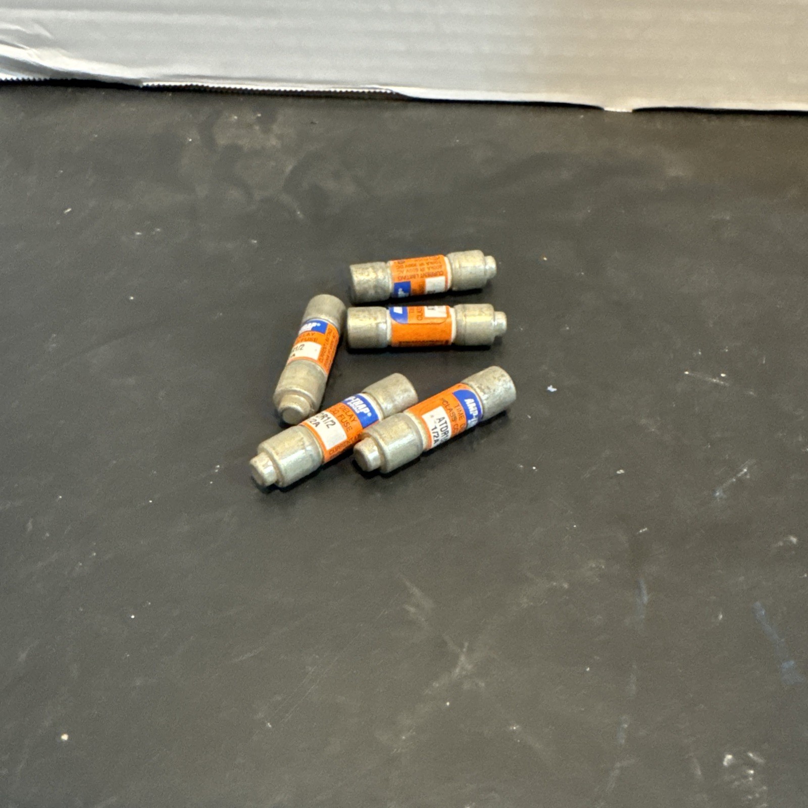 New Lot of 5 Ferraz Shawmut ATDR1/2 Time Delay Fuse .5A 600V Class CC NOS