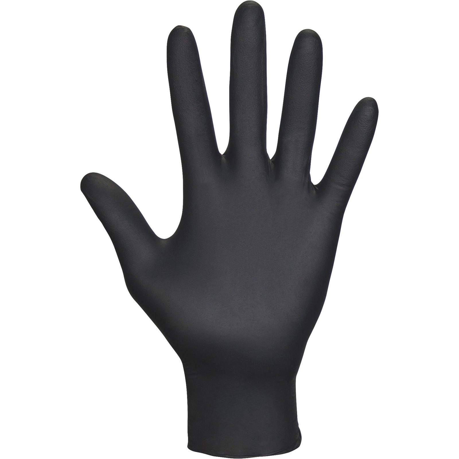 SAS Raven 7 Mil Nitrile Powder-Free Disposable Gloves, 50 Pairs, Black, XL,