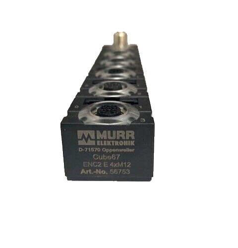MURR 56753 CUBE67 D-71570 I/O EXTENSION MODULE 4XM12