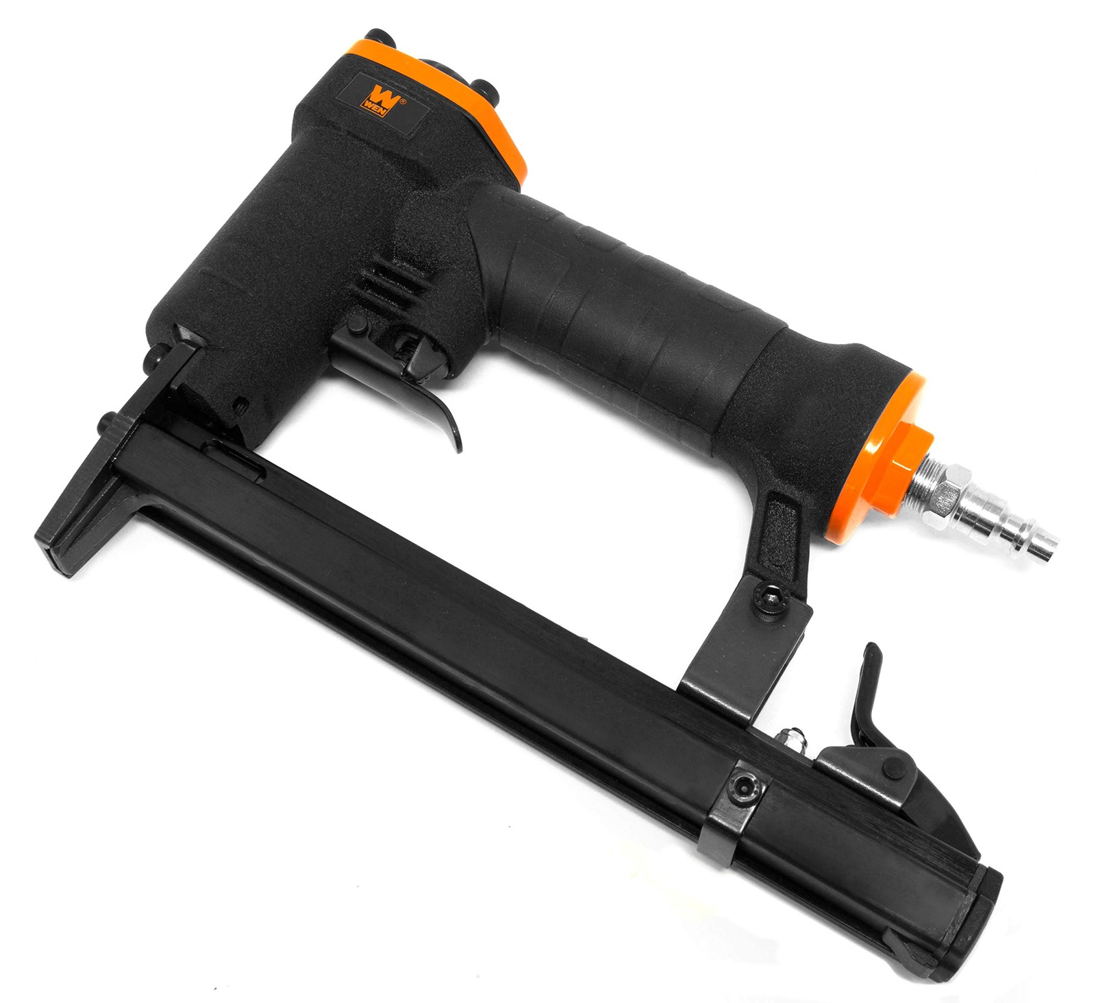 WEN 61706 20-Gauge 3/8-Inch Crown Air-Powered Pneumatic Crown, Black