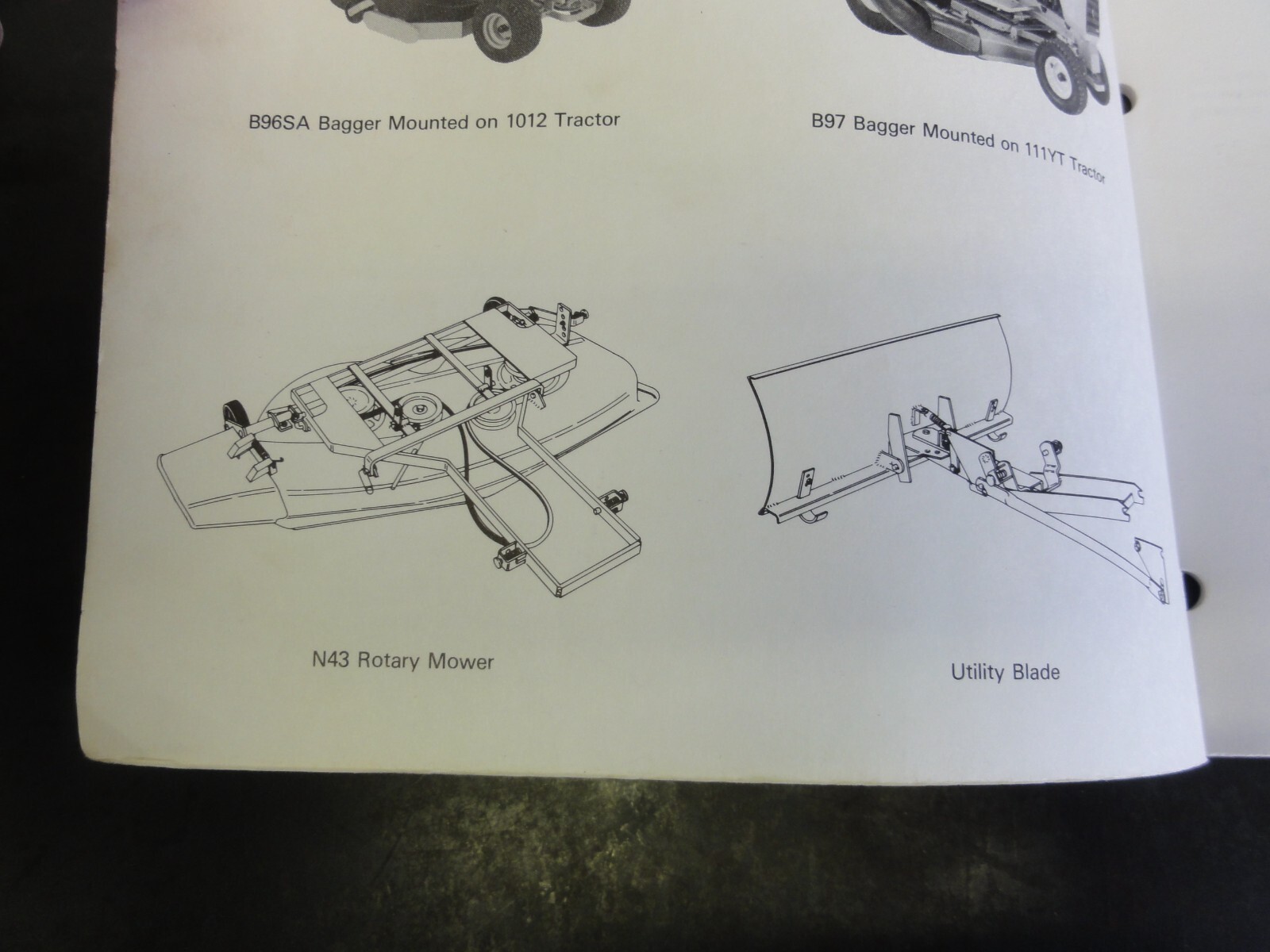 Ingersoll N42 P42 RM42 N43 Rotary Mower SB38Y T82 R82 Snowcaster Parts Catalog