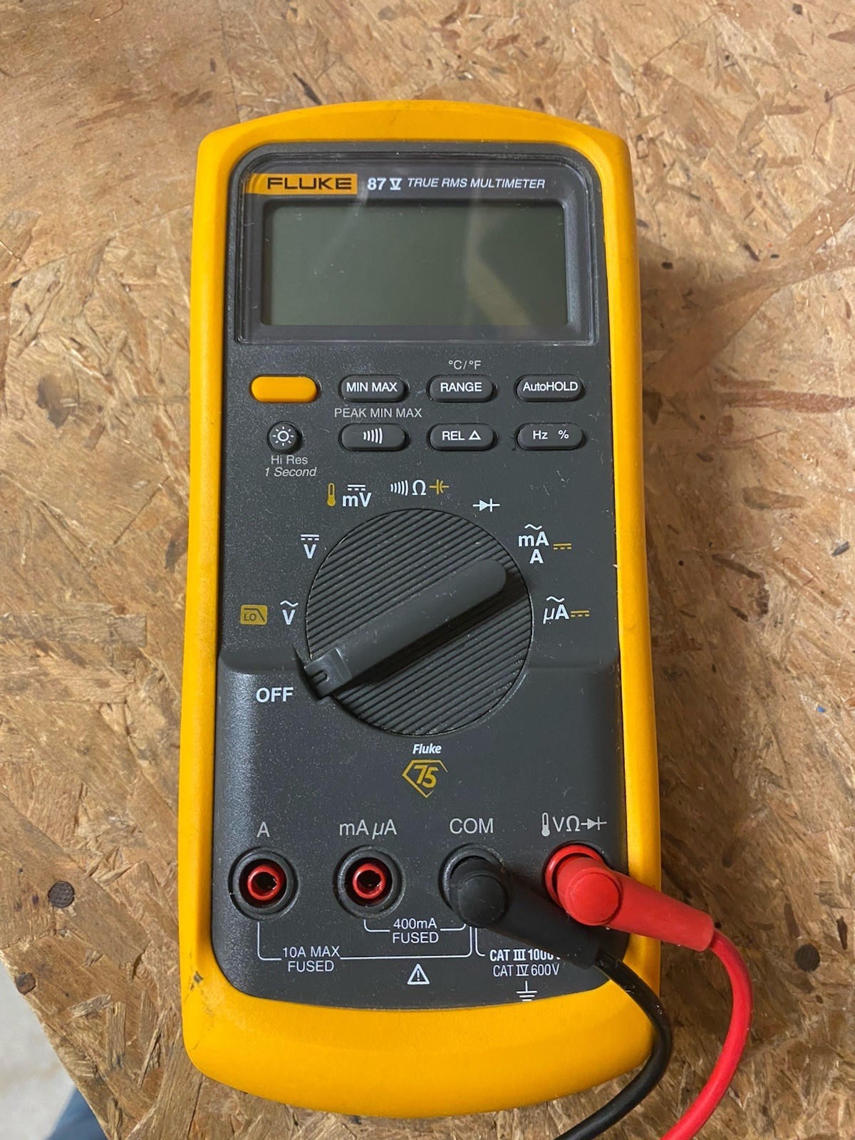 FLUKE 87V E2 INDUSTRIAL ELECTRICIAN MULTI METER