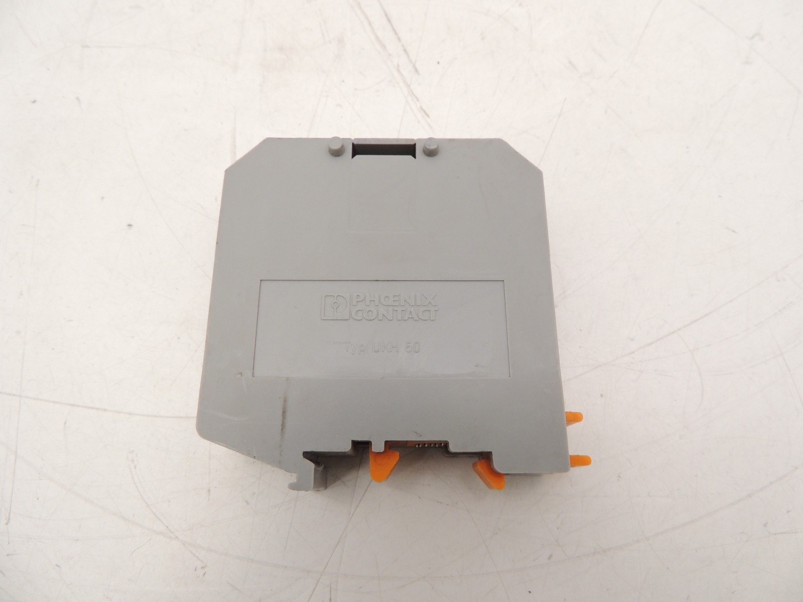 Phoenix Connector Type UKH 50 600V 125A 6-1/0 Guage DIN High Current Block