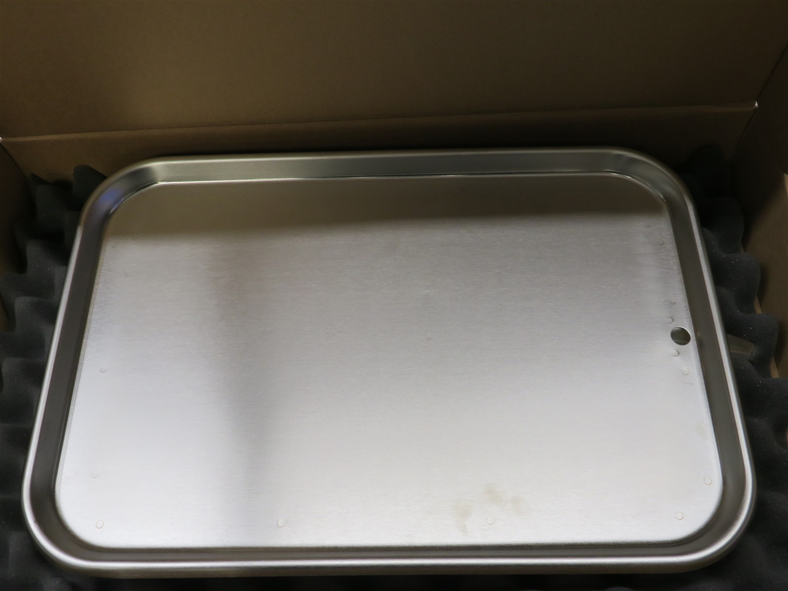 Vollrath Stainless Steel Seafood Pan Attachment Side Tray W/ Drain