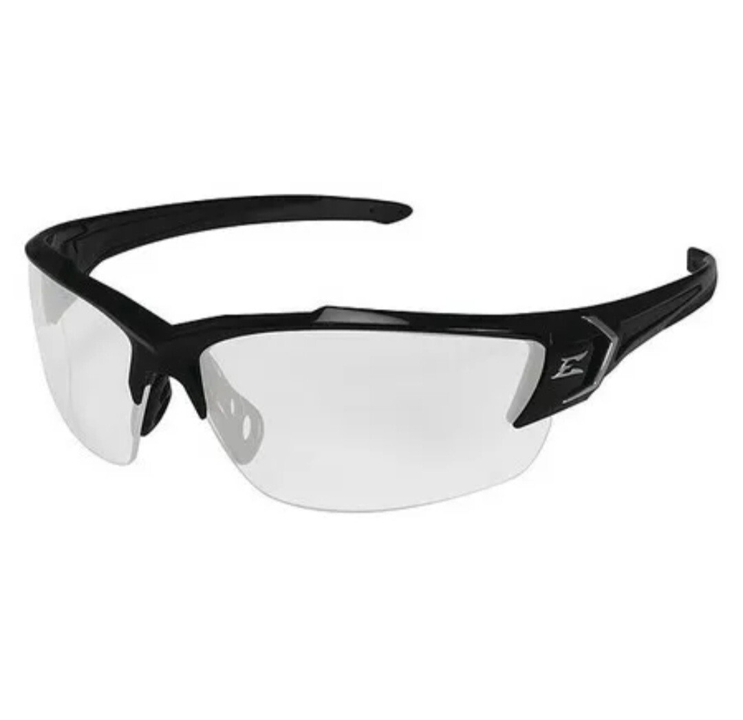 Edge Eyewear Sdk111vs-G2 Safety Glasses, Traditional Clear Polycarbonate Lens,
