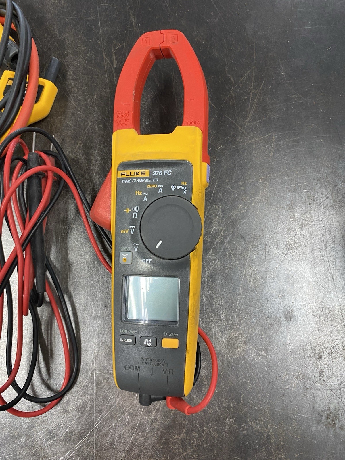 🔥🔥🔥 Fluke 376 FC True-RMS AC/DC Clamp Meter Complete