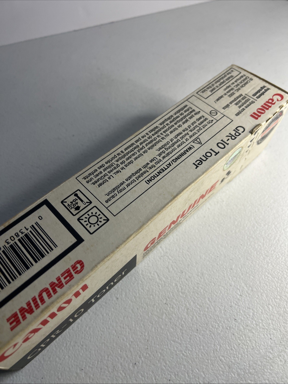 Genuine Canon 7814A003 (GPR-10) Black Toner Cartridge