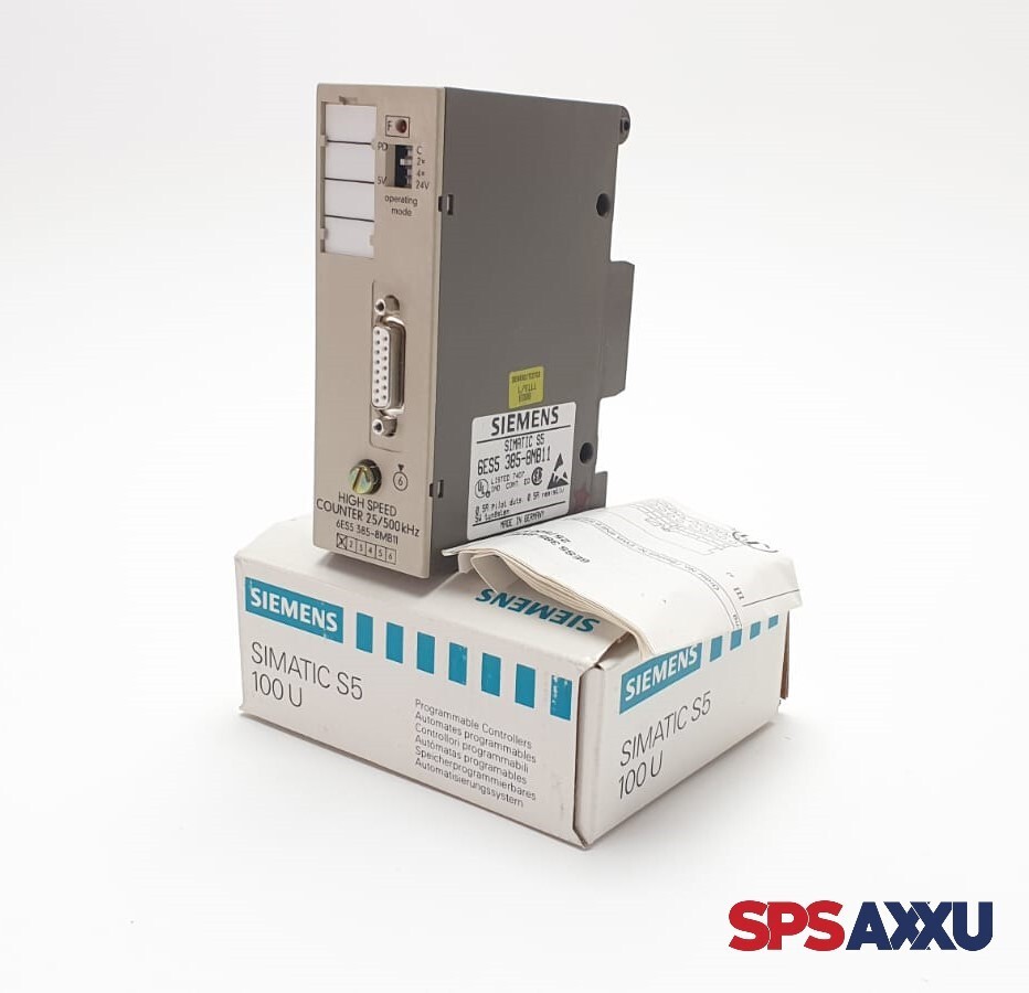 Siemens Simatic S5 100U Counter Module 6ES5385-8MB11 6ES 5385-8MB11 E:1