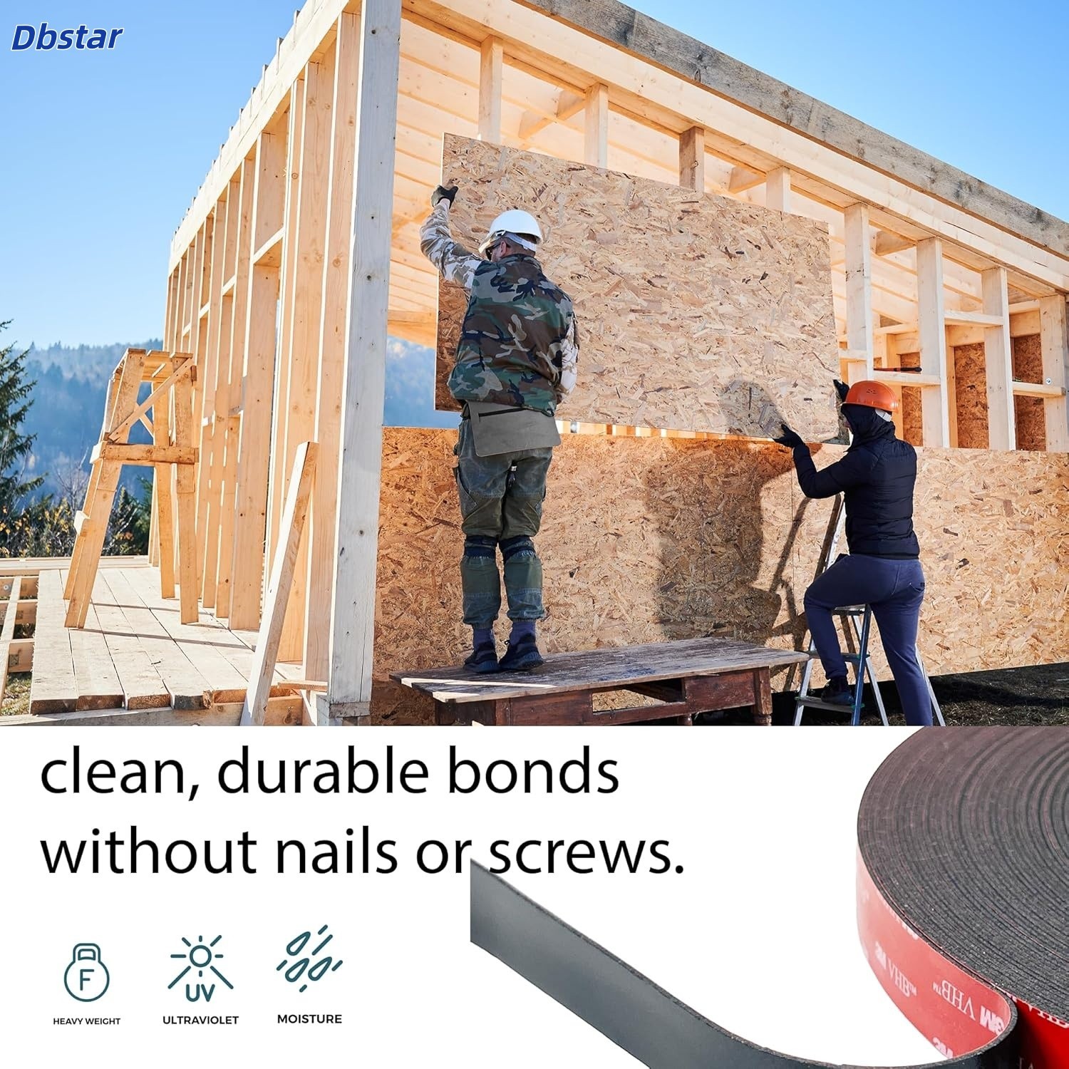3M VHB Double Sided Foam Adhesive Tape 5952 Automotive Mounting 1/2″ x 36 yd