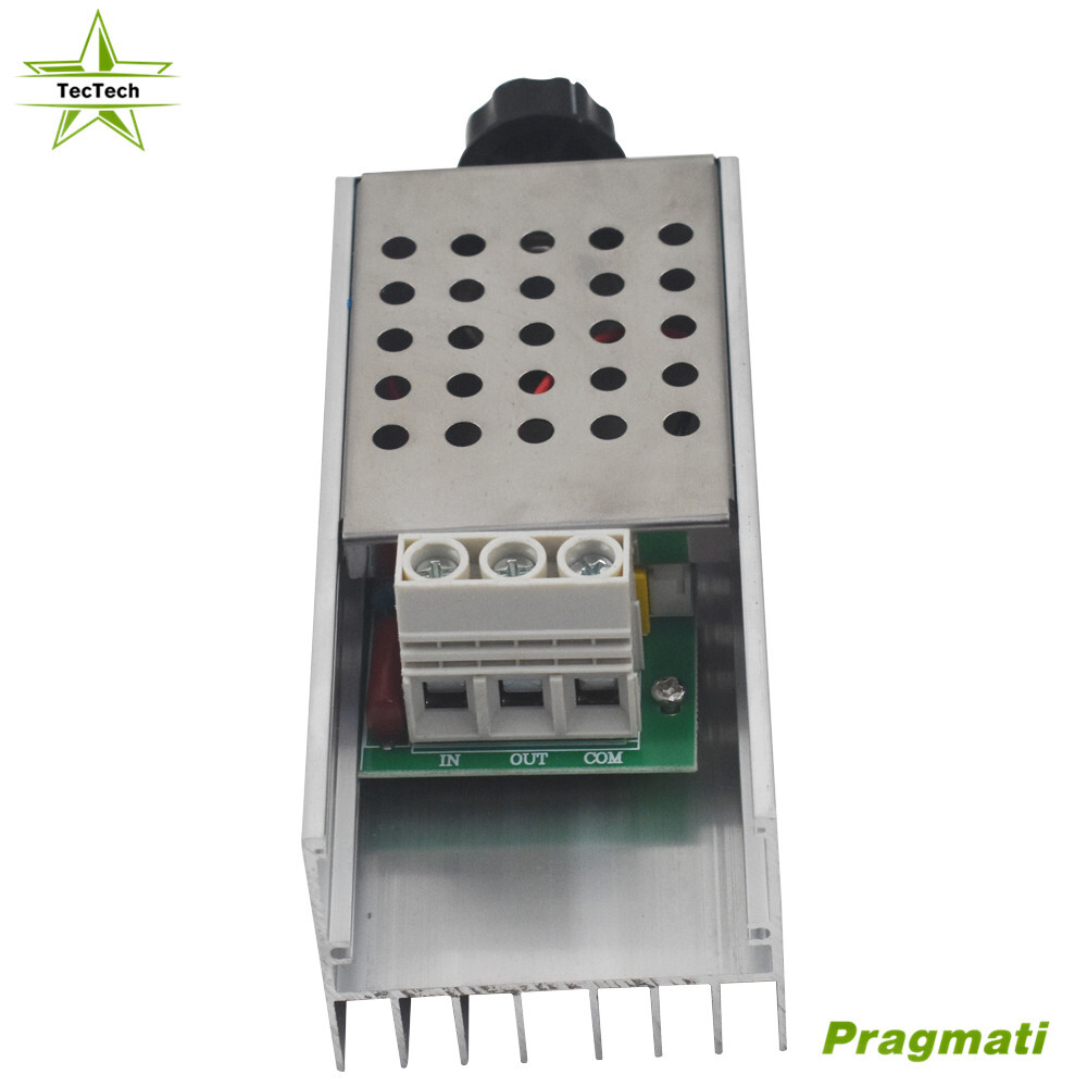 SCR AC 110-220V 10000W Motor Speed Controller Volt Regulator Dimmer Thermostat