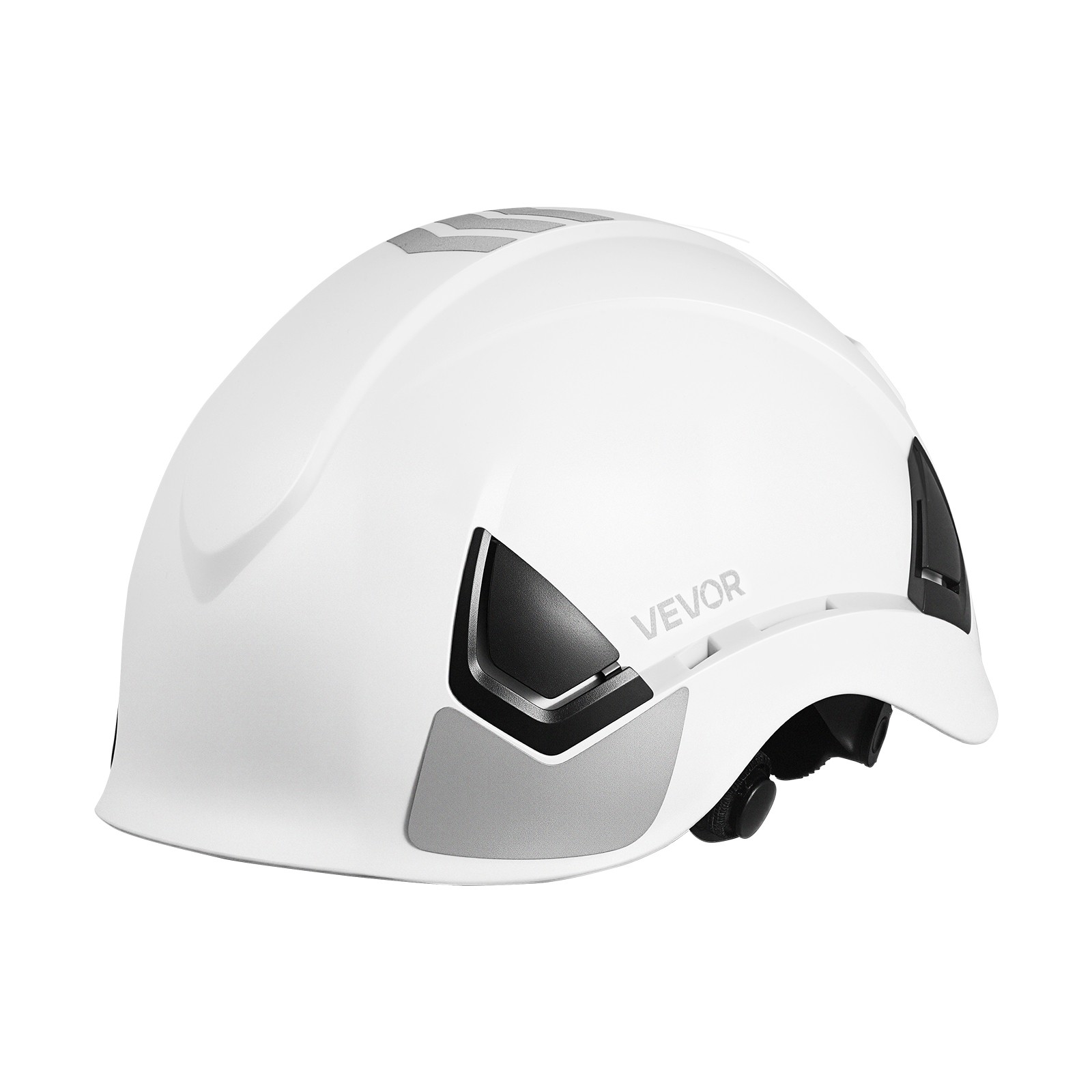 VEVOR Construction Safety Helmet Vented Class C White Safety Hardhat Men & Women
