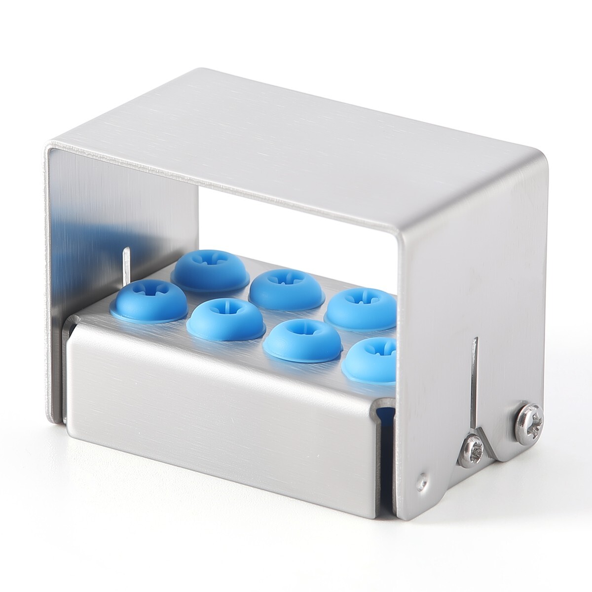 AZDENT Dental Diamond Polishing Burs FG 1.6mm/ 8/30 Holes Burs Holder Sterilizer