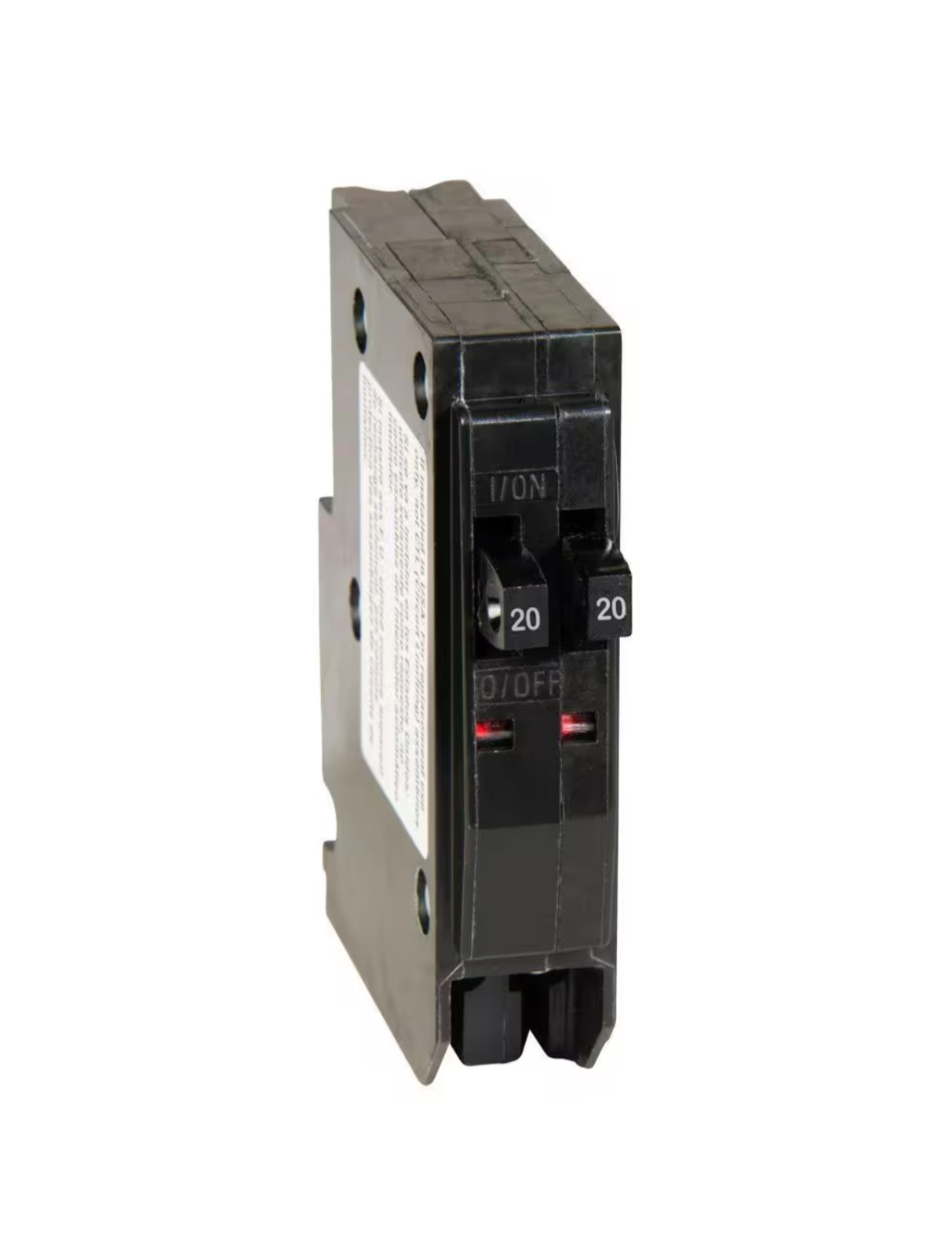 Square D QO2020C 2-20 Amp Single-Pole Tandem Circuit Breaker