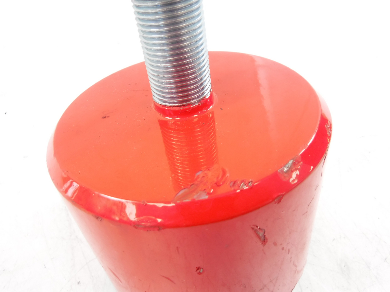 Omnitrack 2″ Ball 5000LB 1″MNPT x 4-1/2″ Rod Red Push Fit Ball Transfer Unit