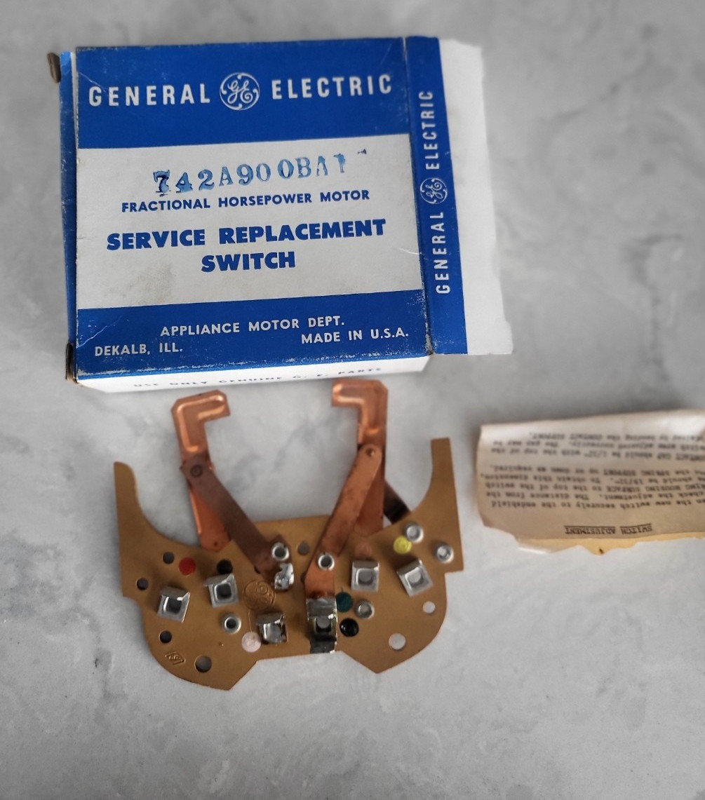 Quantity of 5 – Vintage GE Service Replacement Switches – See details