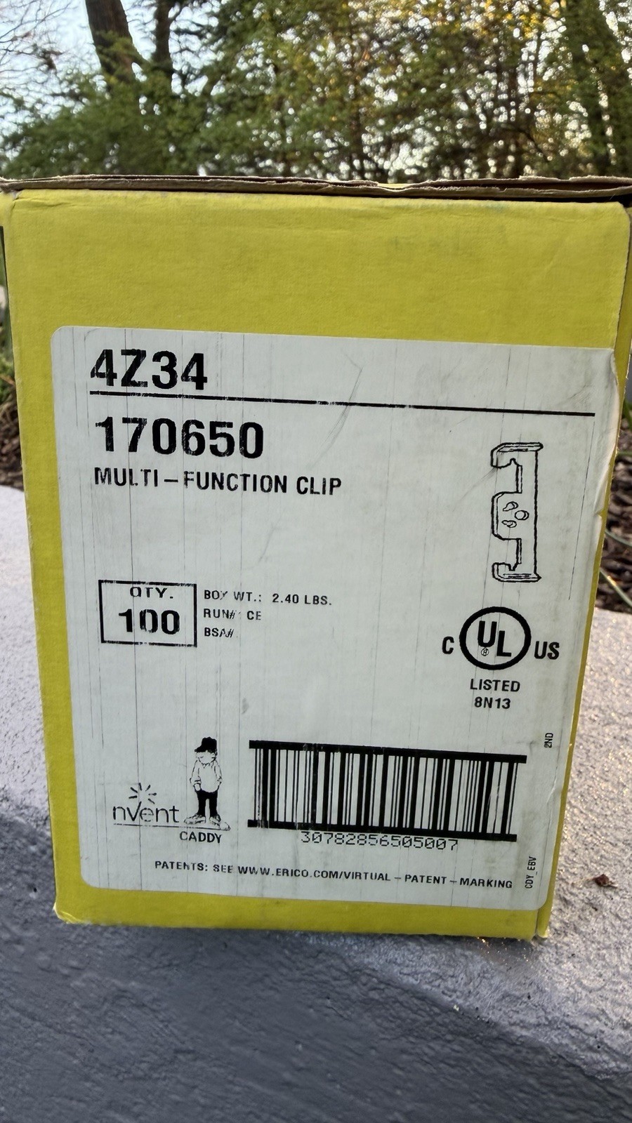 Nvent Caddy Multi-Function Clip 4Z34