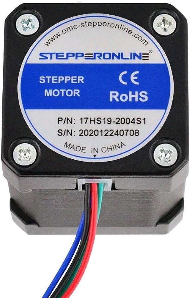 STEPPERONLINE 5pcs Nema 17 Stepper Motor 84oz.in 4-lead 17HS19-2004S1 3D Printer
