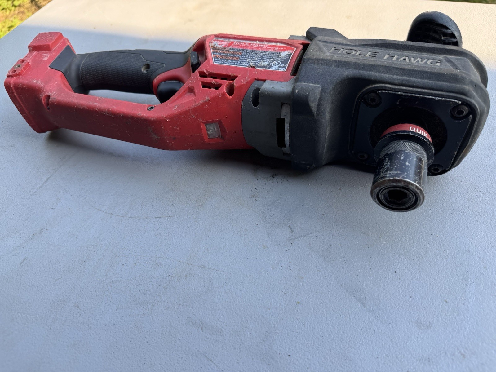 Milwaukee 2808-20 M18 FUEL Hole Hawg Right Angle Drill with Quick-Lok TOOL ONLY
