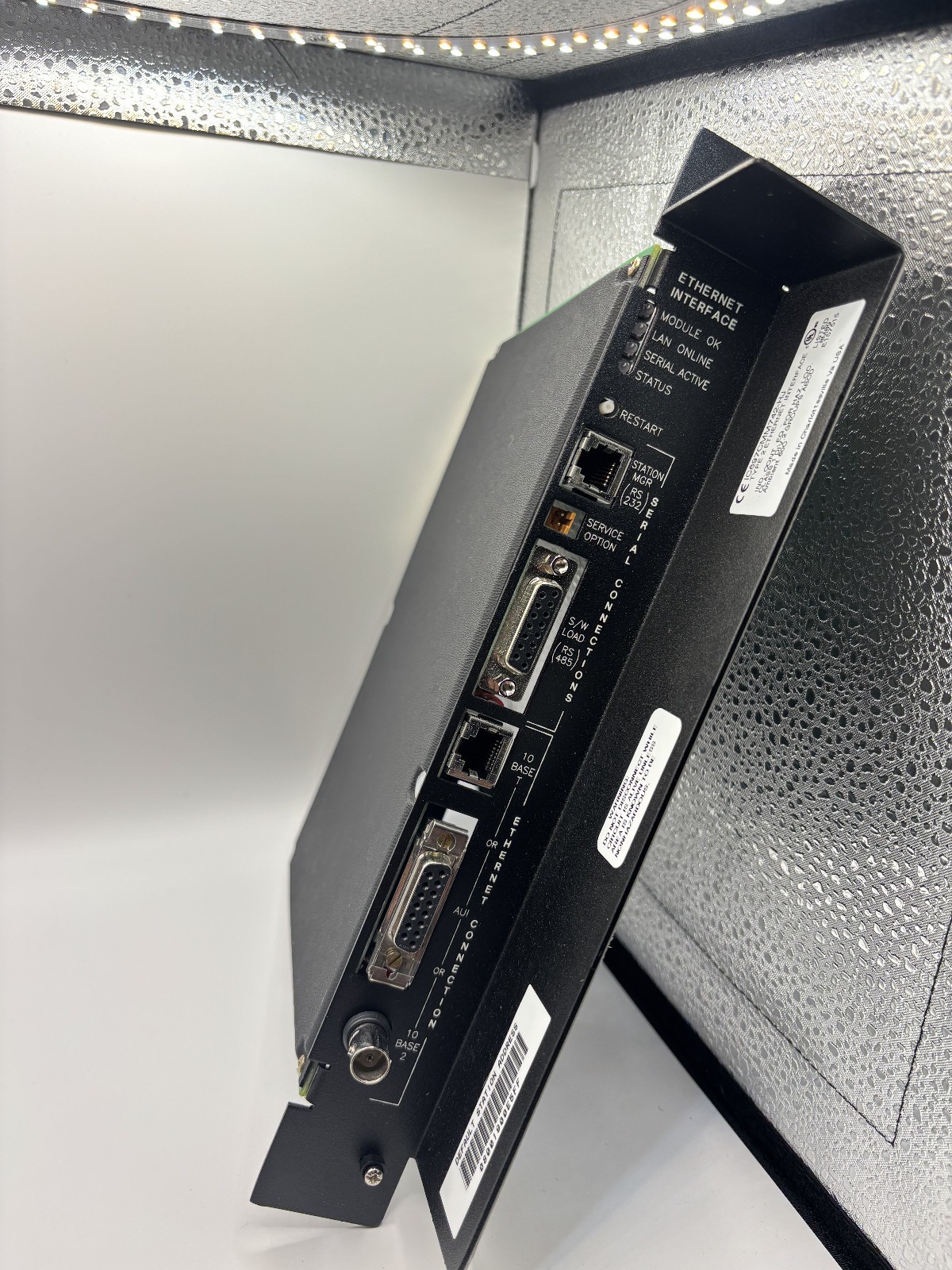 GE Fanuc IC697CMM742-HJ Type 2 Ethernet Module – New Old Stock – Open Box