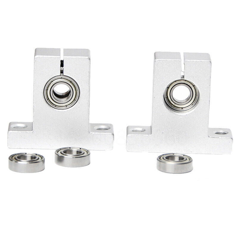 3mm-20mm SK Non-Adjustable Center Housing Shaft Bearing Pillow Zinc Alloy Bore