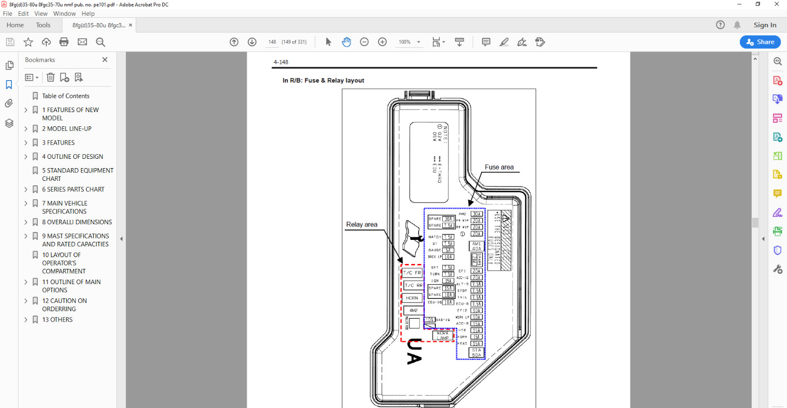 TOYOTA FORKLIFT Service Manuals-Parts Manuals-Series2-5-6-7-8-9 on a Flash Drive