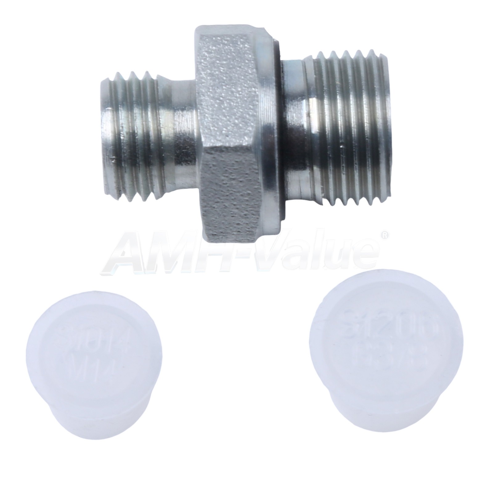 3/8 Bspp To M14 din Fitting With Seal Agt Miva Rippa Skid Chinese Mini excavator