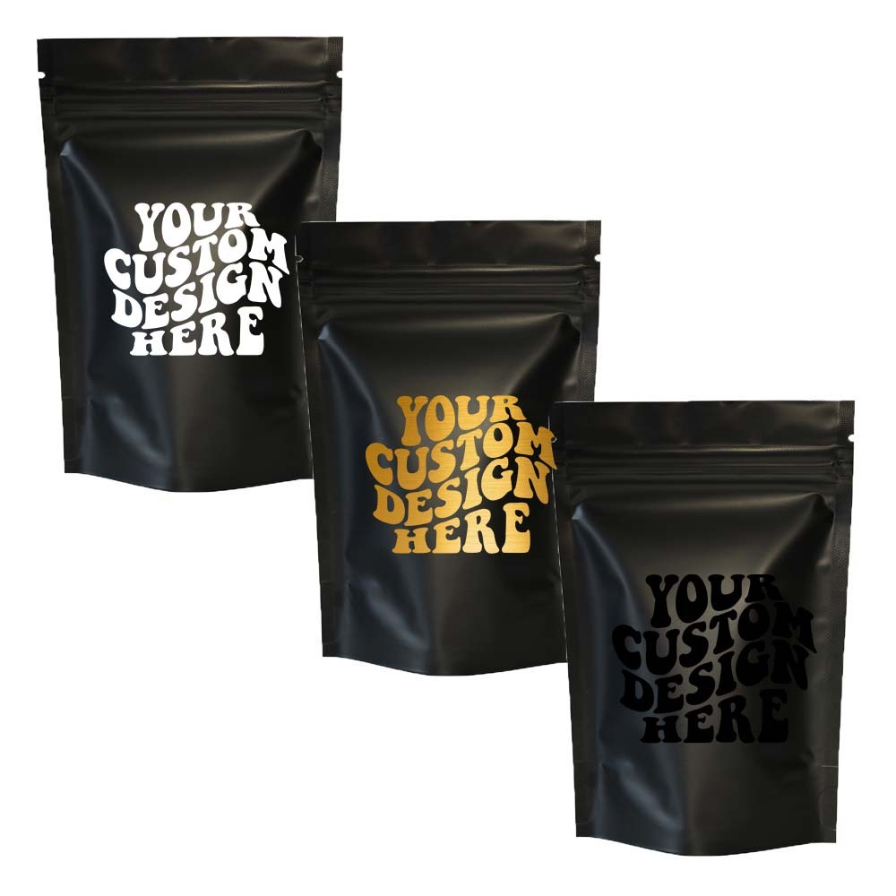 14g Custom Printed 5.5×7.75in Mylar Bags Odor Proof Resealable For Candy