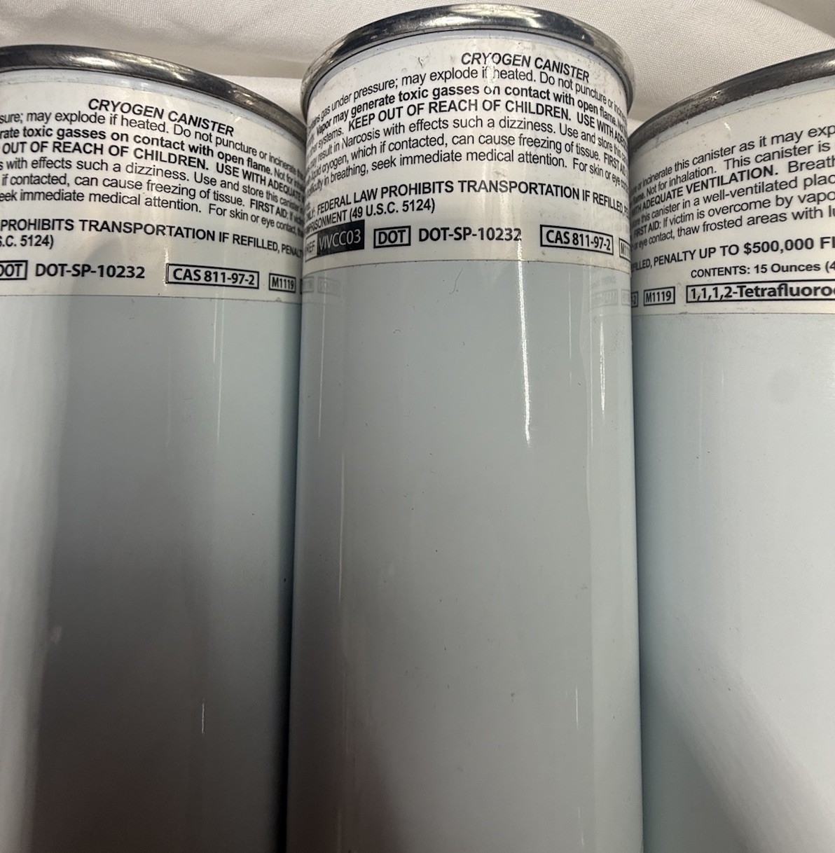 Viveve Cryogenic Canister New 03/15/2027 15 Ounce Never Used