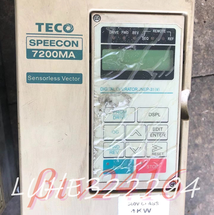 JNTMBGBB0005AZ-OM JNTMBGBB0005AZOM 4KW 380V TECO SPEECON 7200MA Inverter USED