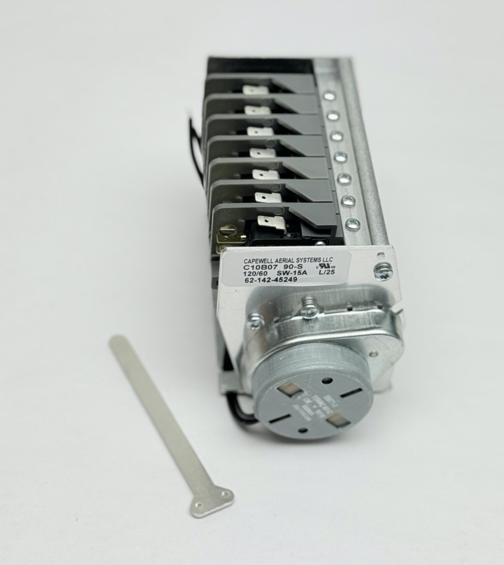62-142-45249 CMA DISHMACHINES TIMER 7 CAM 90 SECOND, 120V, C10B07, SW-15A