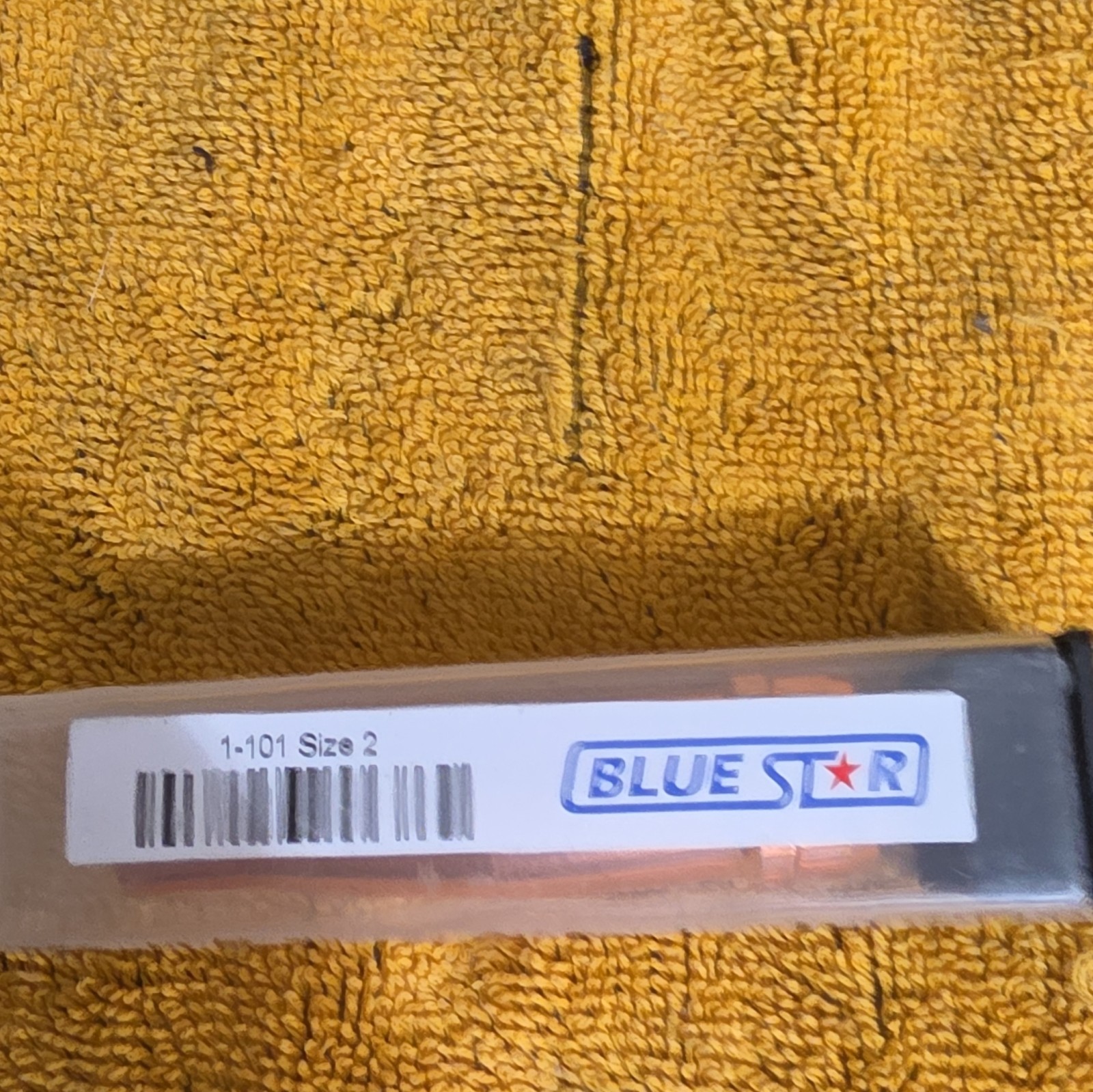 BlueStar 1-101 Acetylene Cutting Torch Tip/Nozzle, Size 2, 90° Head Angle