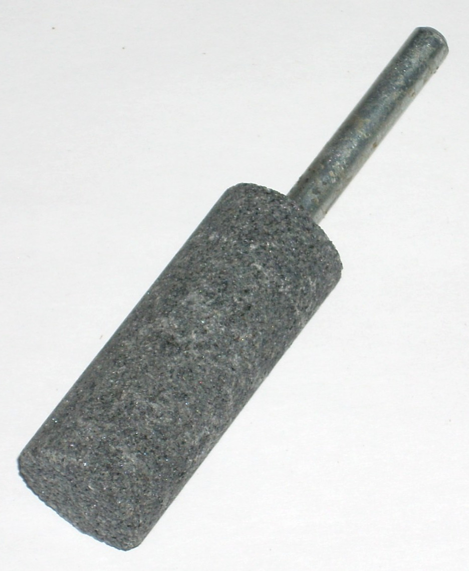 Norton Cylindrical Grinding Stone 3/4″ x 2″ x 1/4″ Mounted Point for Drill – 5pk