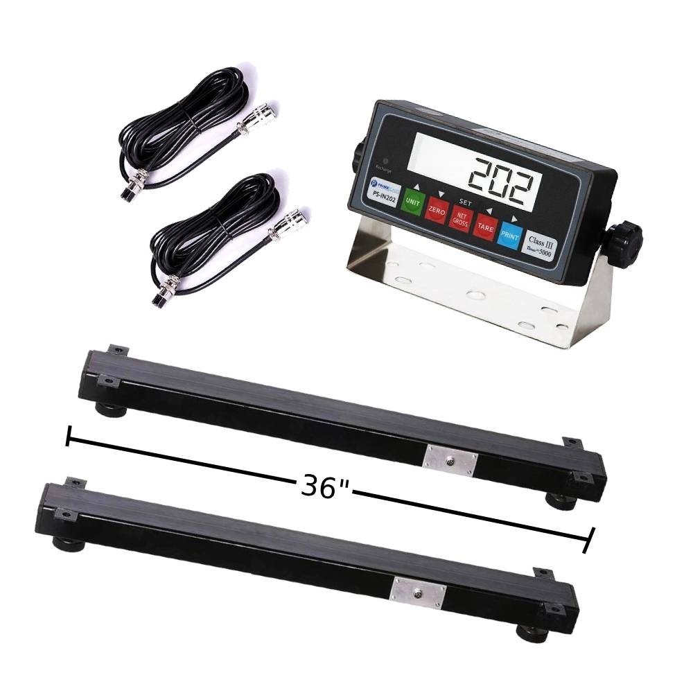 Prime Scales 36″ Weigh Bars Multi-purpose Weigh Beam System 5000 x 1 lb