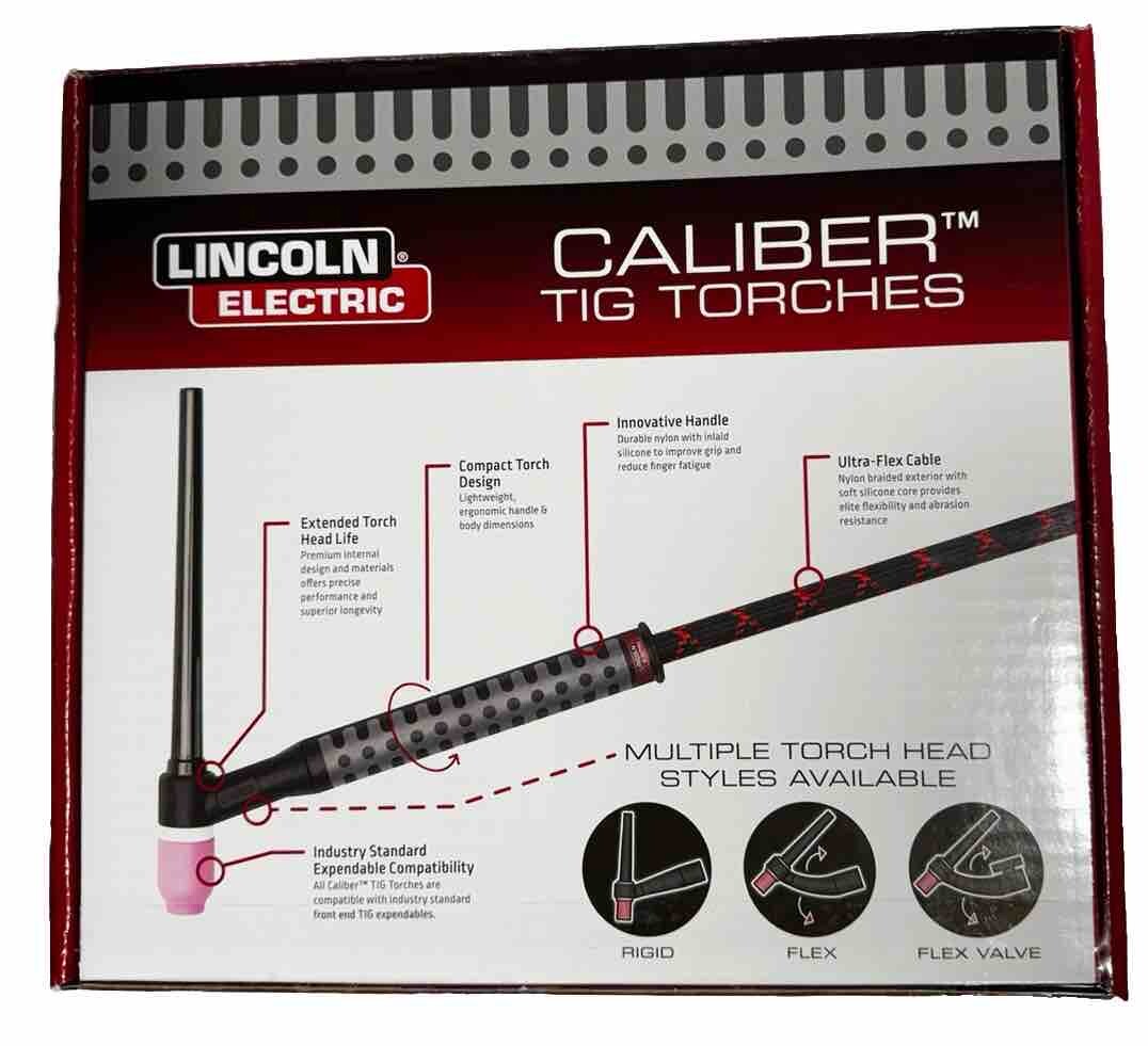 Lincoln Electric K5359-20-2 Caliber 20 Series TIG Torch R.P. 25 Ft (7.6 M)