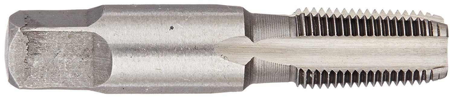 Carbon Steel Pipe Tap 1/8 Npt Uncoated Threading Tool Right Hand Cut 27 Gauge