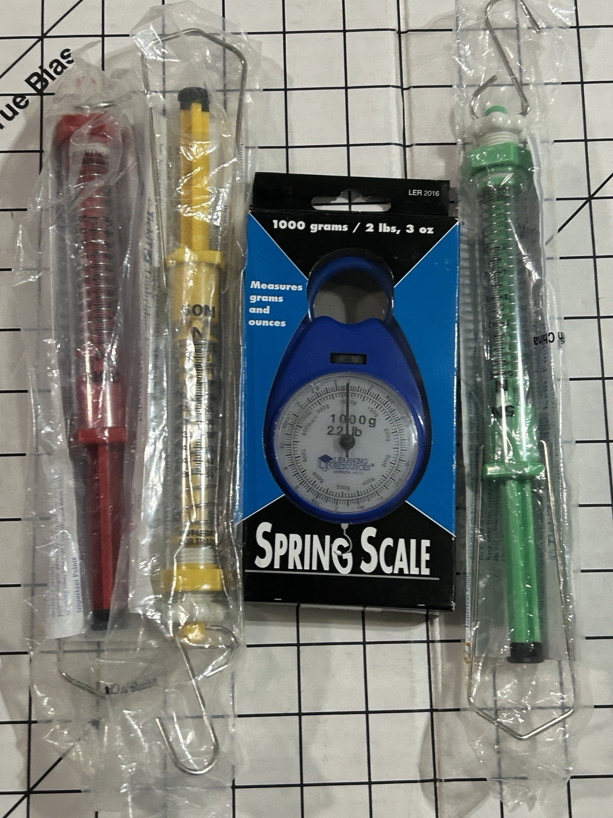 Spring Scale Balance Lot Education School Project Lab Test Science Classroom Lot