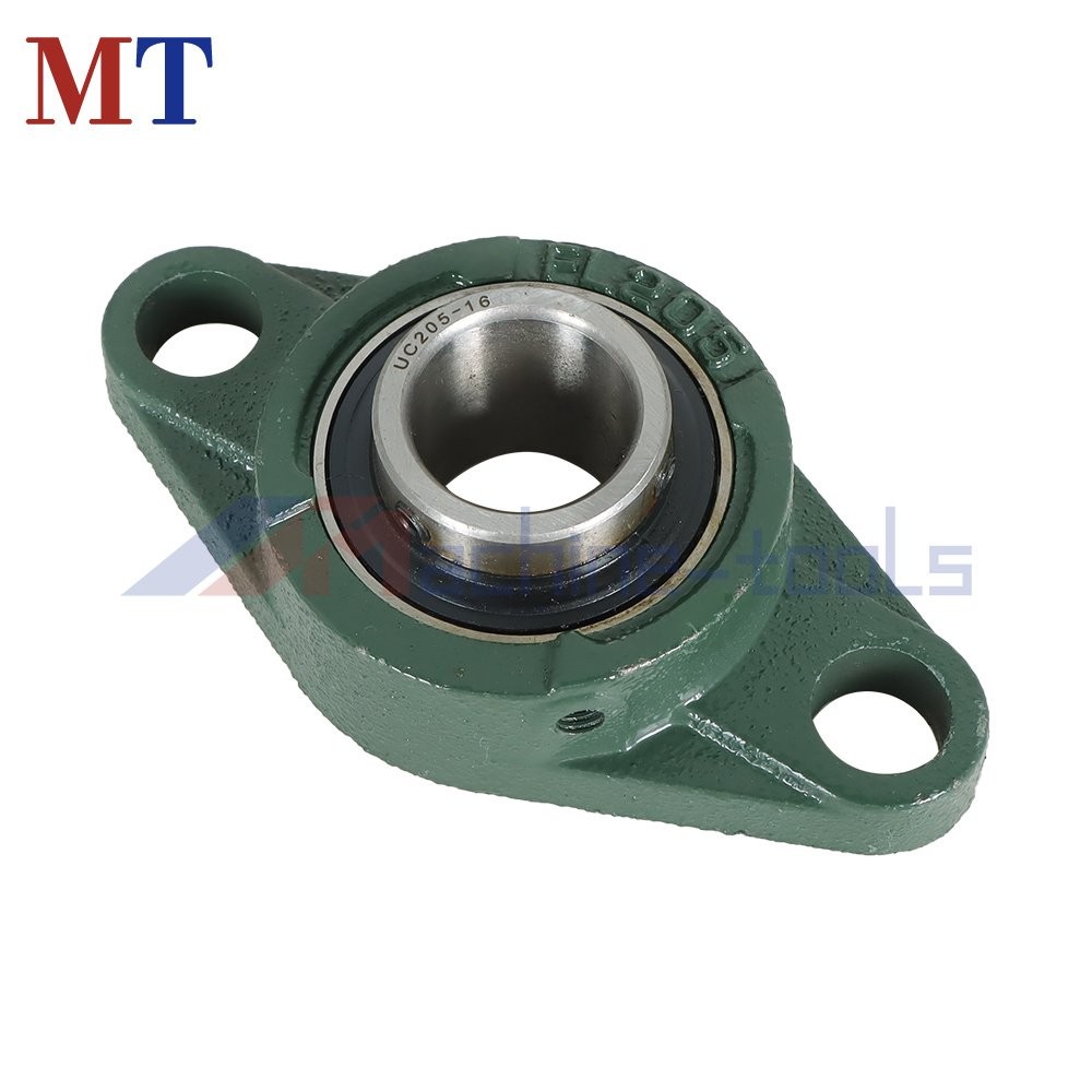 10 Pcs UCFL205-16 Pillow Block Flange Bearing 2 Bolt Solid Base 1″ Bore