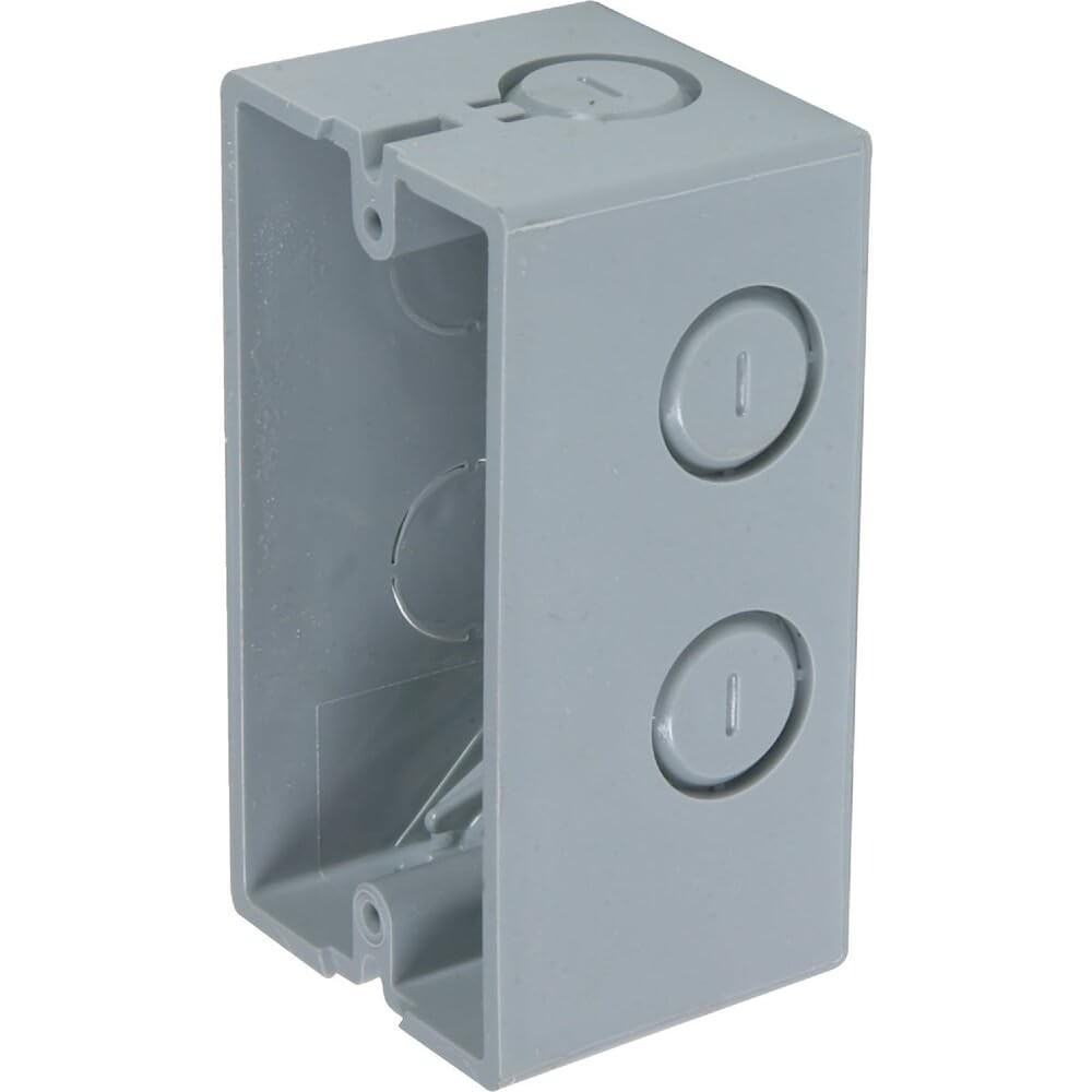 Thomas & Betts 4-Inch Length by 2-1/8-Inch Width 1-7/8-Inch Depth, Gray
