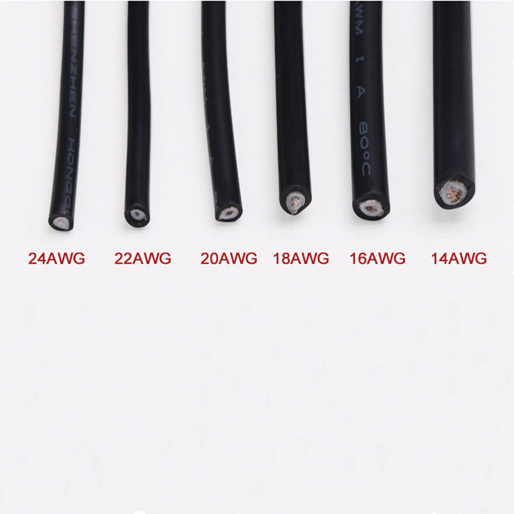 24AWG – 14AWG Tinned Copper Shielded Wire UL1185 Single Core PVC Cable For Audio