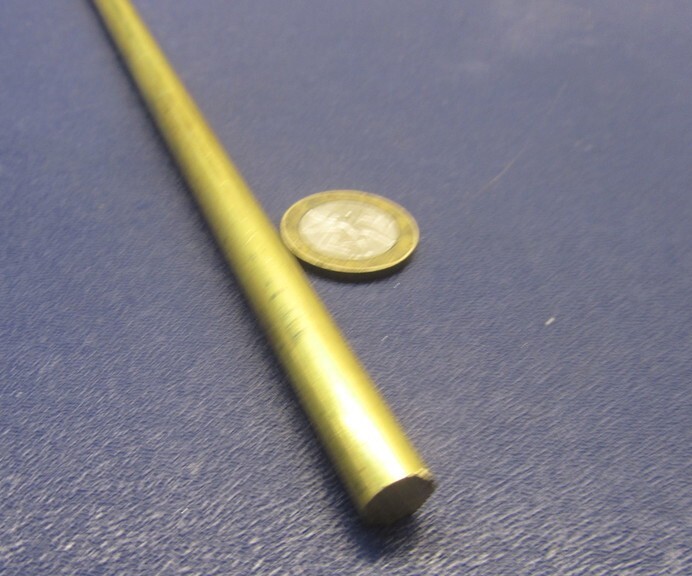 360 Brass Rod 11/32″ (.344″) Diameter x 24.0″ Length